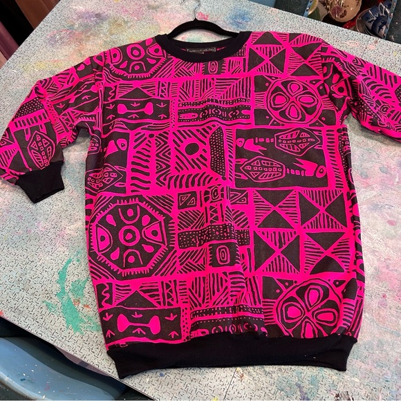 80s Tiki Tribe Top - Picture 1 of 9